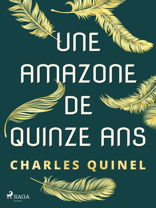Couverture ebook de Une Amazone de Quinze ans, de Charles Quinel