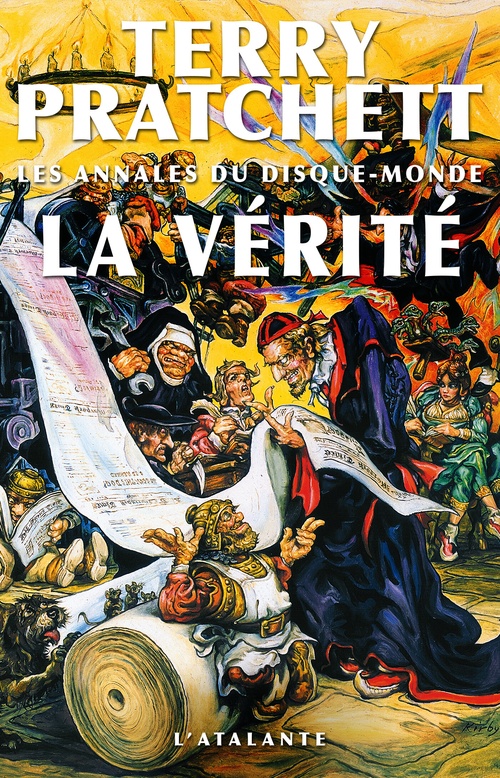 ebook cover of La Vérité, by Pratchett Terry