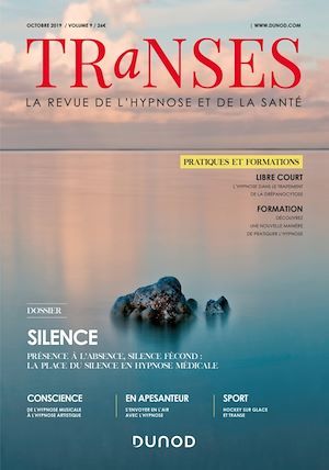 Couverture ebook de Transes n°9 - 4/2019 Silence, de Transes