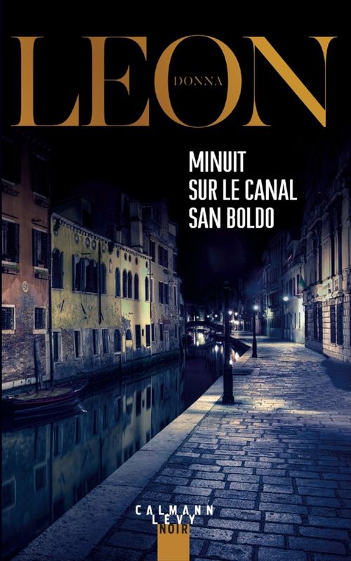 ebook cover of Minuit sur le canal San Boldo, by Donna Leon