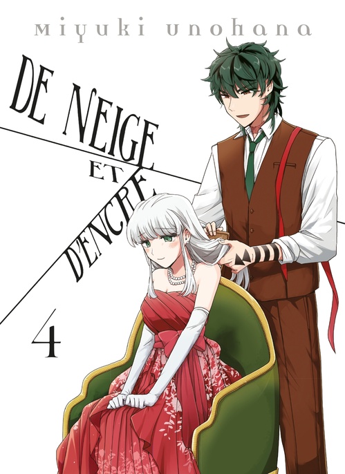 Couverture ebook de De neige et d'encre T04, de Miyuki Unohana