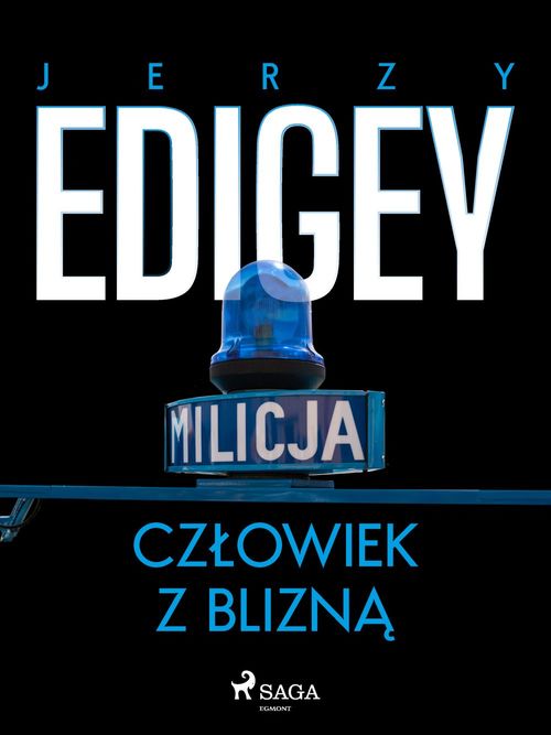 Couverture ebook de Czlowiek z blizna, de Jerzy Edigey