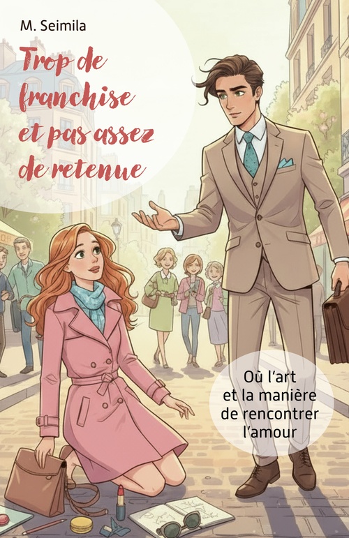 Couverture ebook de Trop de franchise et pas assez de retenue, de M. Seimila