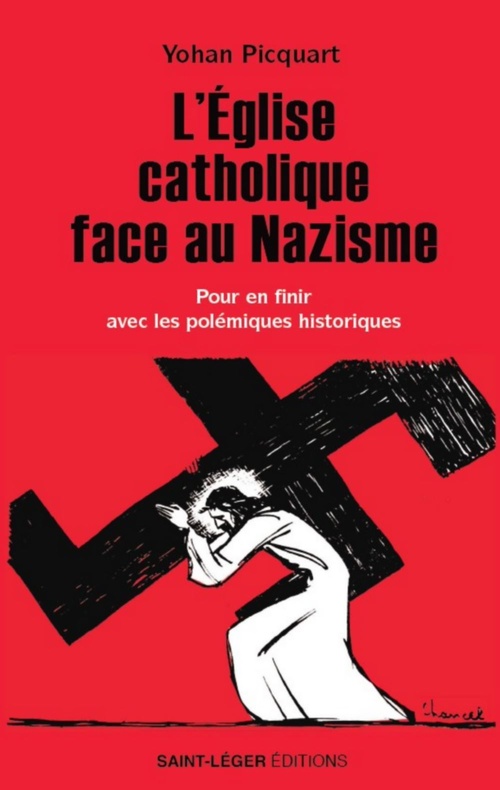 Couverture ebook de L'Église catholique face au nazisme, de Yohan Picquart