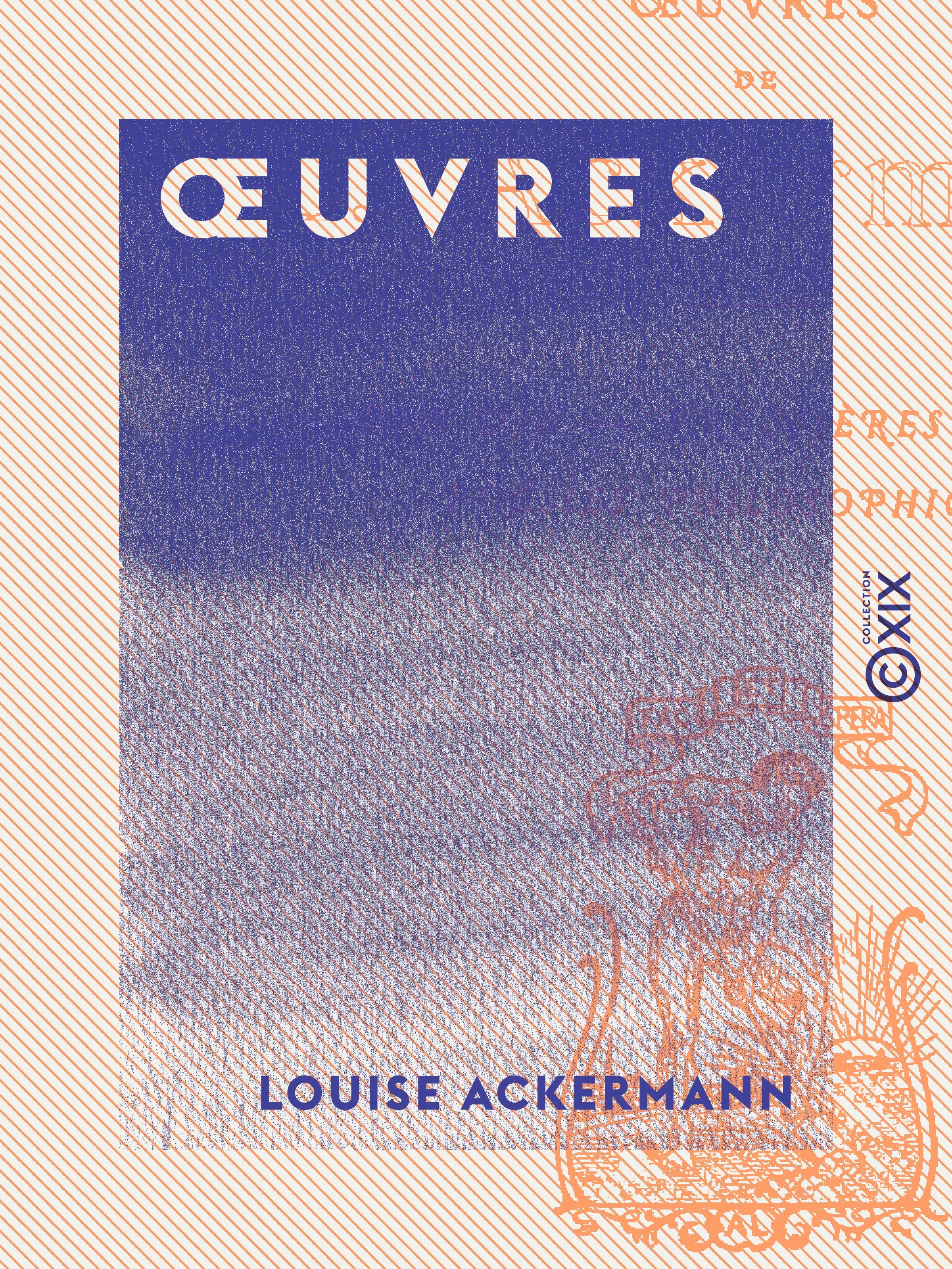 ebook cover of OEuvres, by Louise Ackermann