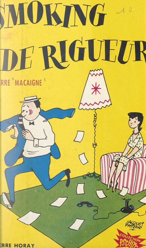 Couverture ebook de Smoking de rigueur, de Pierre Macaigne