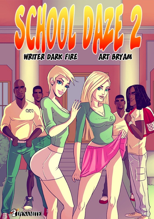 ebook cover of School Daze - numéro 2, by Bryam, Dark Fire