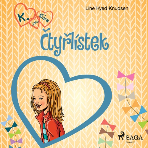 Couverture audiobook de K. jako Klára 5 - Ctyrlístek, de Line Kyed Knudsen