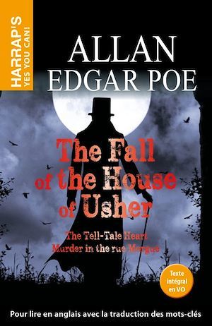 ebook cover of The Fall of the House of Usher, by Edgar Allan Poe