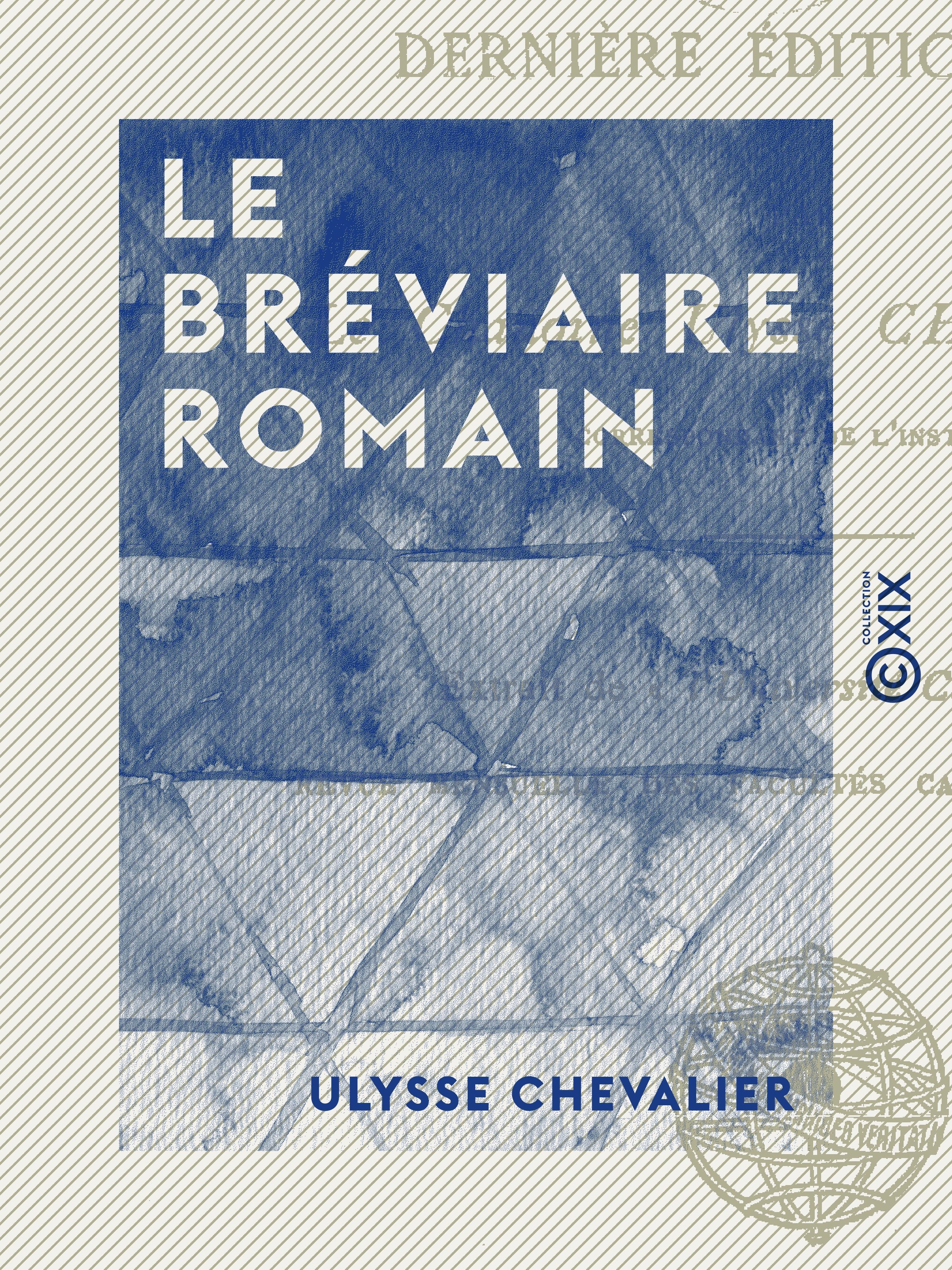 ebook cover of Le Bréviaire romain, by Ulysse Chevalier