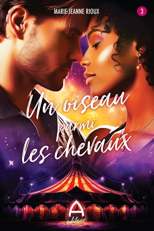 Couverture ebook de Un oiseau parmi les chevaux, de Marie-Jeanne Rioux