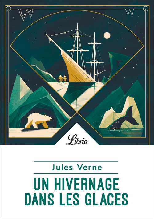 ebook cover of Un hivernage dans les glaces, by Jules Verne