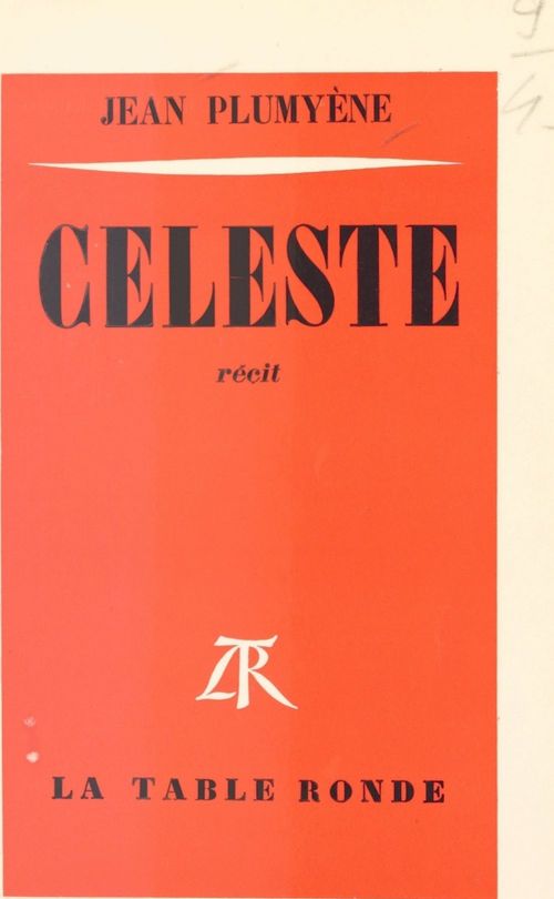 Couverture ebook de Céleste, de Jean Plumyene