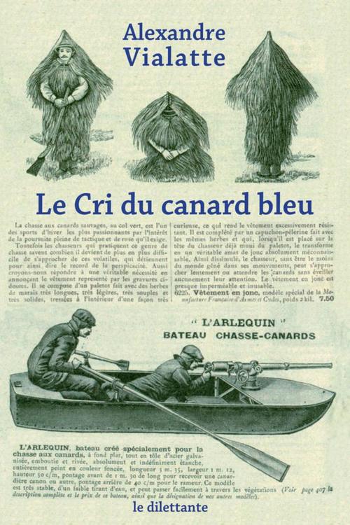 Couverture ebook de Le Cri du canard bleu, de Alexandre Vialatte