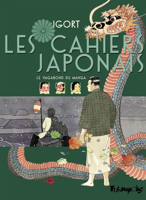Couverture ebook de Les cahiers japonais (Tome 2) - Le vagabond du manga, de Igort