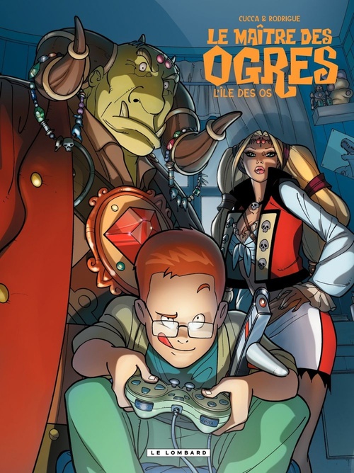Couverture ebook de Le Maître des Ogres - Tome 1 - L'Ile des Os, de Vincenzo Cucca, Michel Rodrigue