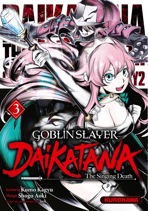 Couverture ebook de Goblin Slayer Daikatana - Tome 3, de Kumo Kagyu, Shogo AOKI