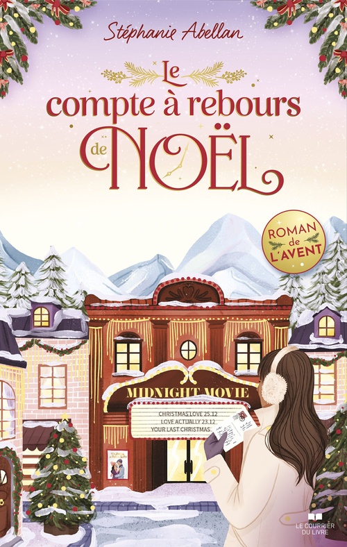 ebook cover of Le compte à rebours de Noël, by Stéphanie Abellan