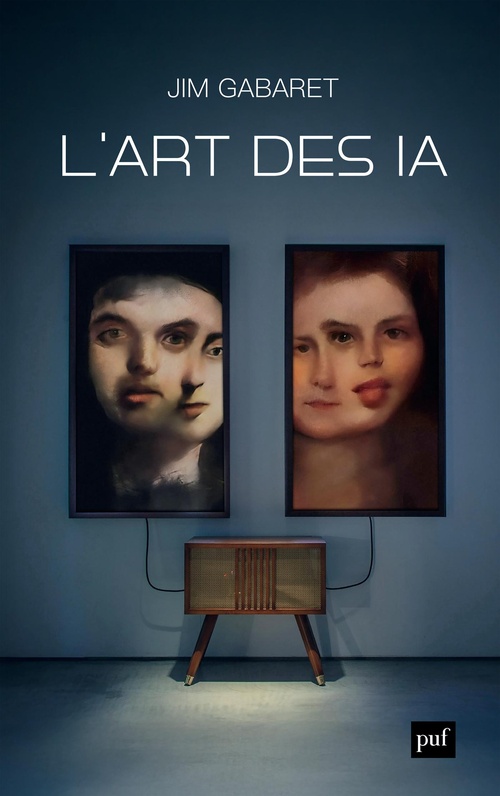 Couverture ebook de L'art des IA, de Jim Gabaret