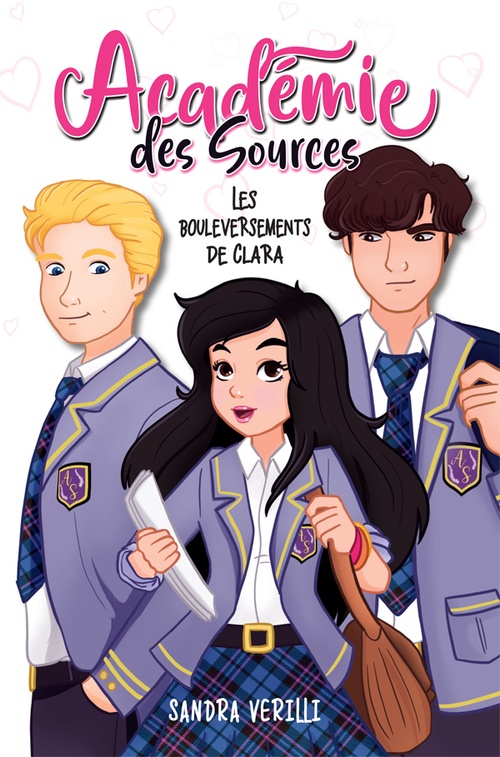 Couverture ebook de Les bouleversements de Clara, de Sandra Verilli