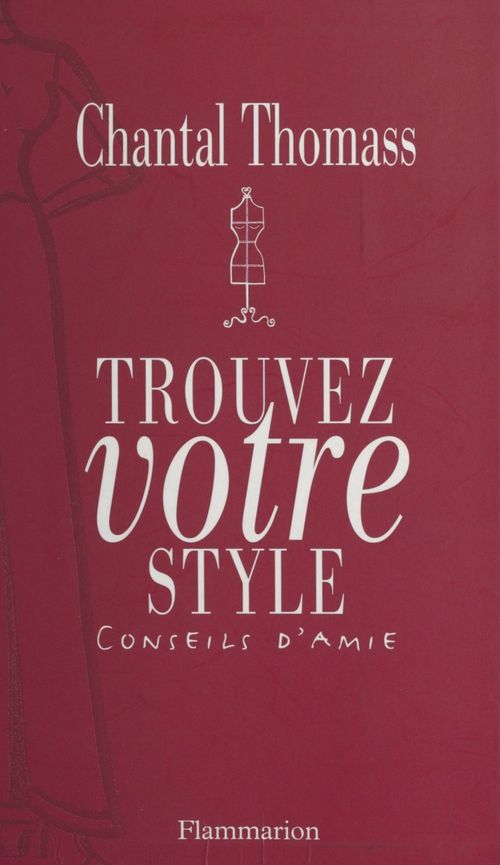 Couverture ebook de Trouvez votre style, de Chantal Thomass