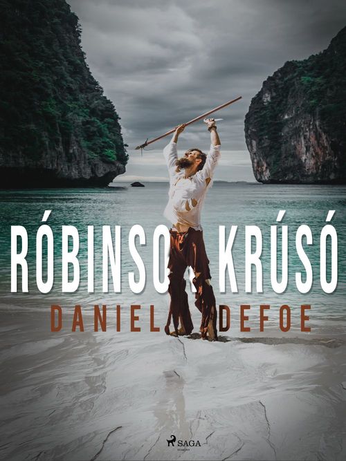 ebook cover of Róbinson Krúsó, by Daniel Defoe