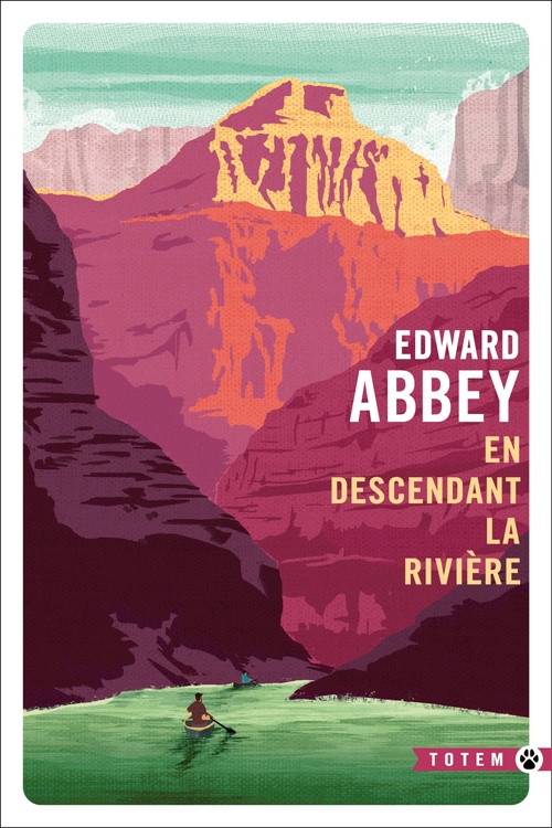 ebook cover of En descendant la rivière, by Edward Abbey