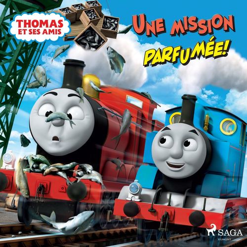 Couverture audiobook de Thomas et ses amis - Une mission parfumée !, de Mattel