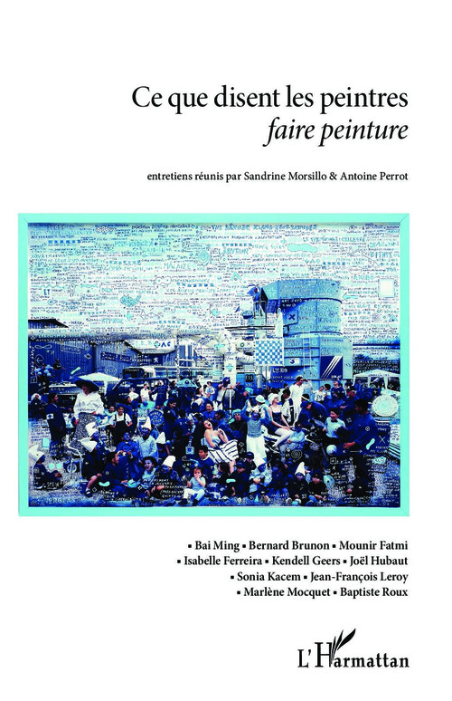 Couverture ebook de Ce que disent les peintres, de Sandrine Morsillo, Antoine Perrot