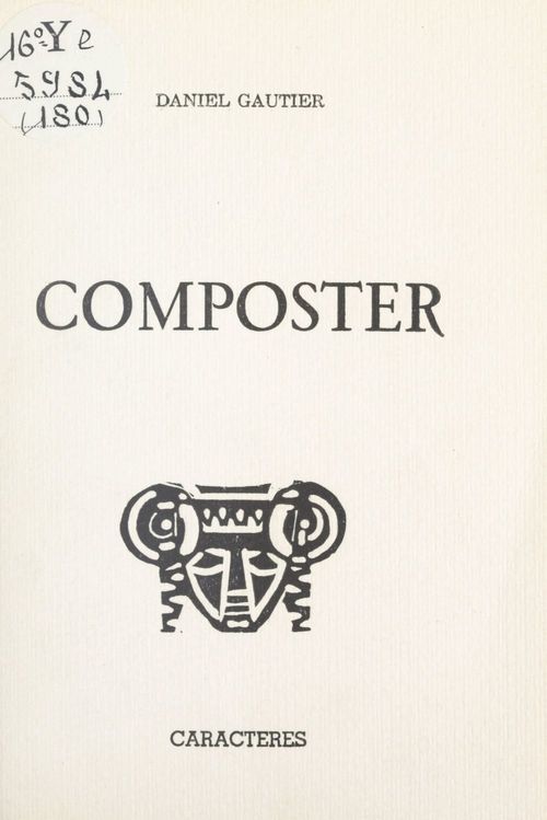 Couverture ebook de Composter, de Daniel Gautier
