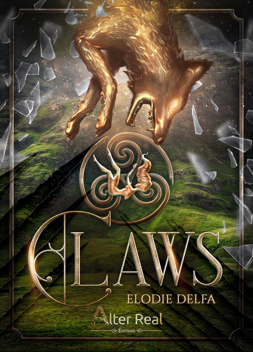 ebook cover of CLAWS, by Elodie Delfa