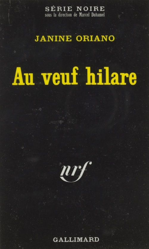 Couverture ebook de Au veuf hilare, de Janine Oriano