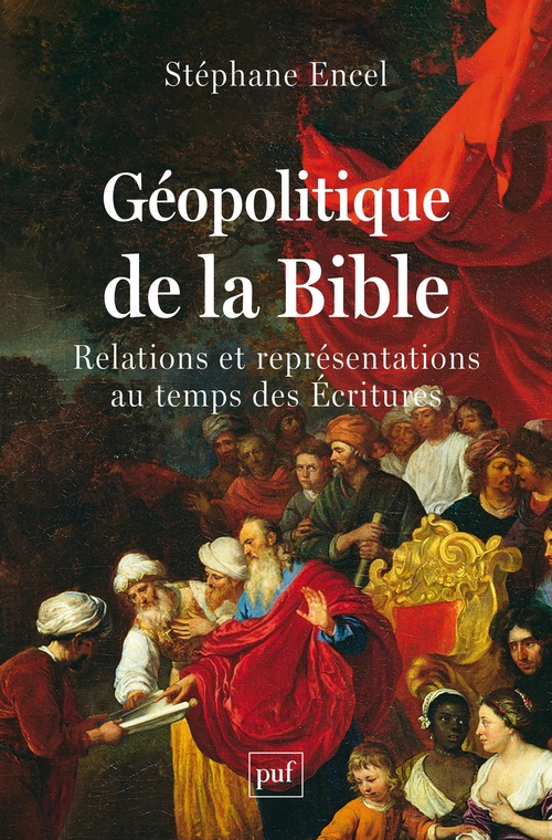 Couverture ebook de Géopolitique de la Bible, de Stéphane Encel