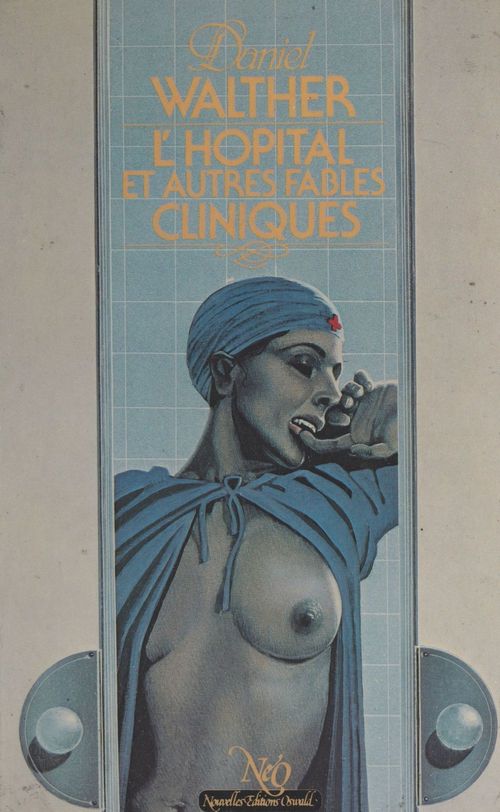 Couverture ebook de L'Hôpital, et autres fables cliniques, de Daniel Walther