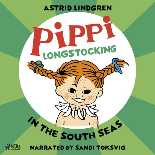 Couverture audiobook de Pippi Longstocking in the South Seas, de Astrid Lindgren