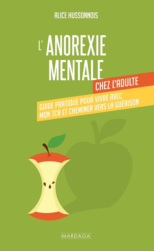 Couverture ebook de L'anorexie mentale chez l'adulte, de Alice Hussonnois