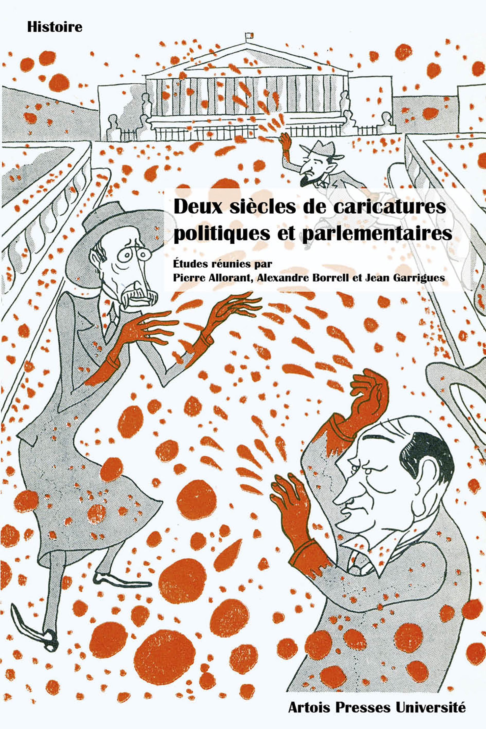 ebook cover of Deux siècles de caricatures politiques et parlementaires, by