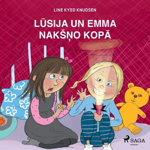 Couverture audiobook de Lusija un Emma naksno kopa, de Line Kyed Knudsen