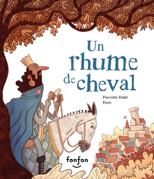 ebook cover of Un rhume de cheval, by Pierrette Dubé