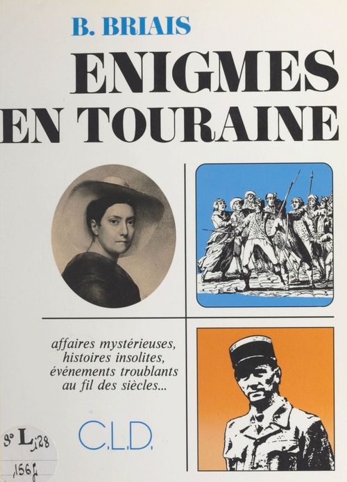 ebook cover of Énigmes en Touraine, by Bernard Briais