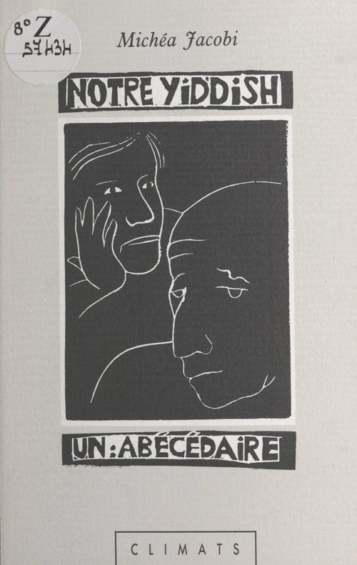 Couverture ebook de Notre yiddish, un abécédaire, de Michéa Jacobi