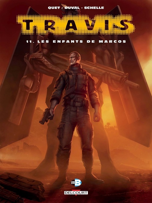 Couverture ebook de Travis T11 - Les Enfants de Marcos, de Frédéric Duval, Fred Duval, Christophe Quet
