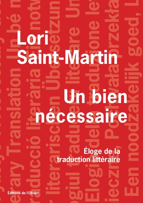 ebook cover of Un bien nécessaire, by Lori Saint-Martin