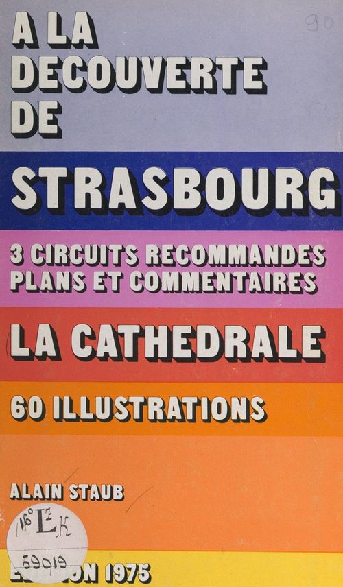 ebook cover of À la découverte de Strasbourg, by Alain Staub