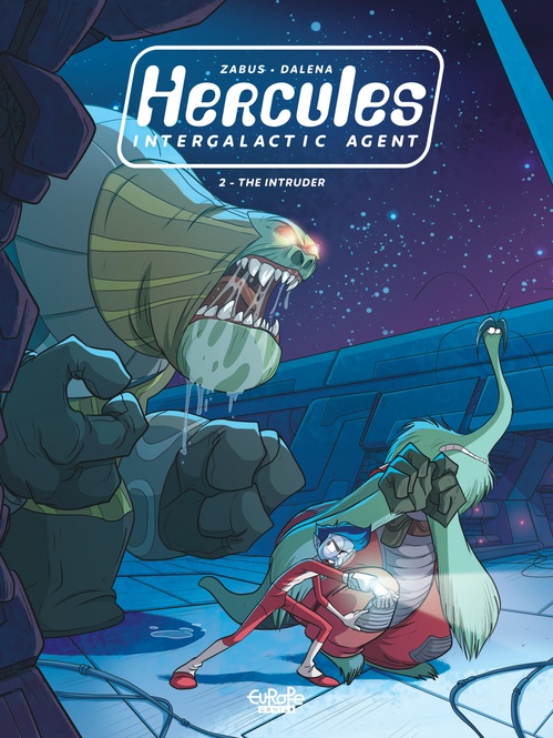 ebook cover of Hercules, Intergalactic Agent - Volume 2 - The Intruder, by Zabus