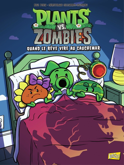 ebook cover of Plants vs Zombies - Tome 19 - Quand le rêve vire au cauchemar, by Paul Tobin