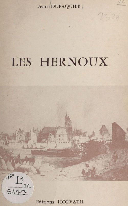 Couverture ebook de Les Hernoux : une famille d'édiles et de parlementaires, de Jean Dupaquier