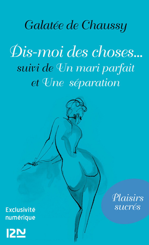 Couverture ebook de Dis-moi des choses... suivi de Un mari parfait et Une séparation, de Galatée de Chaussy