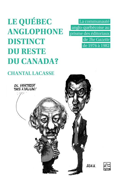 ebook cover of Le Québec anglophone distinct du reste du Canada?, by Chantal Lacasse