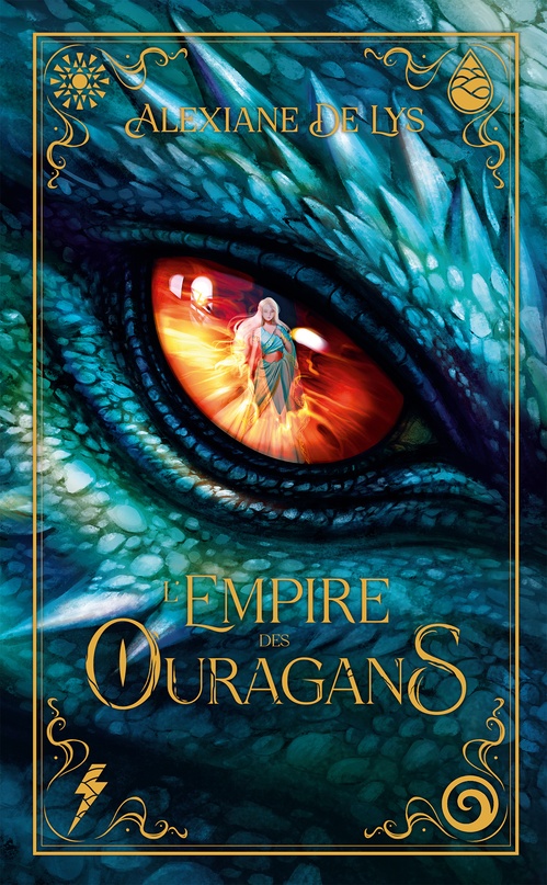 Couverture ebook de L'empire des ouragans - Tome 1, de Alexiane de Lys